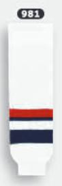 Athletic Knit (AK) HS630-981 2005 Team USA White Knit Ice Hockey Socks - PSH Sports