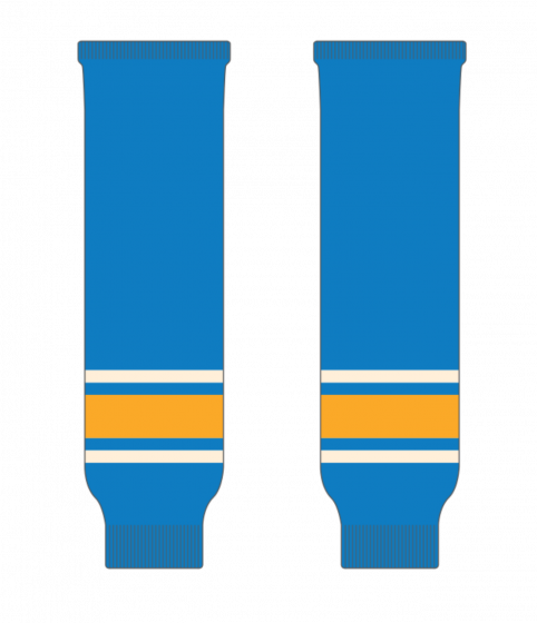Athletic Knit (AK) HS630-442 2016 St. Louis Blues Winter Classic Blue Knit Ice Hockey Socks - PSH Sports